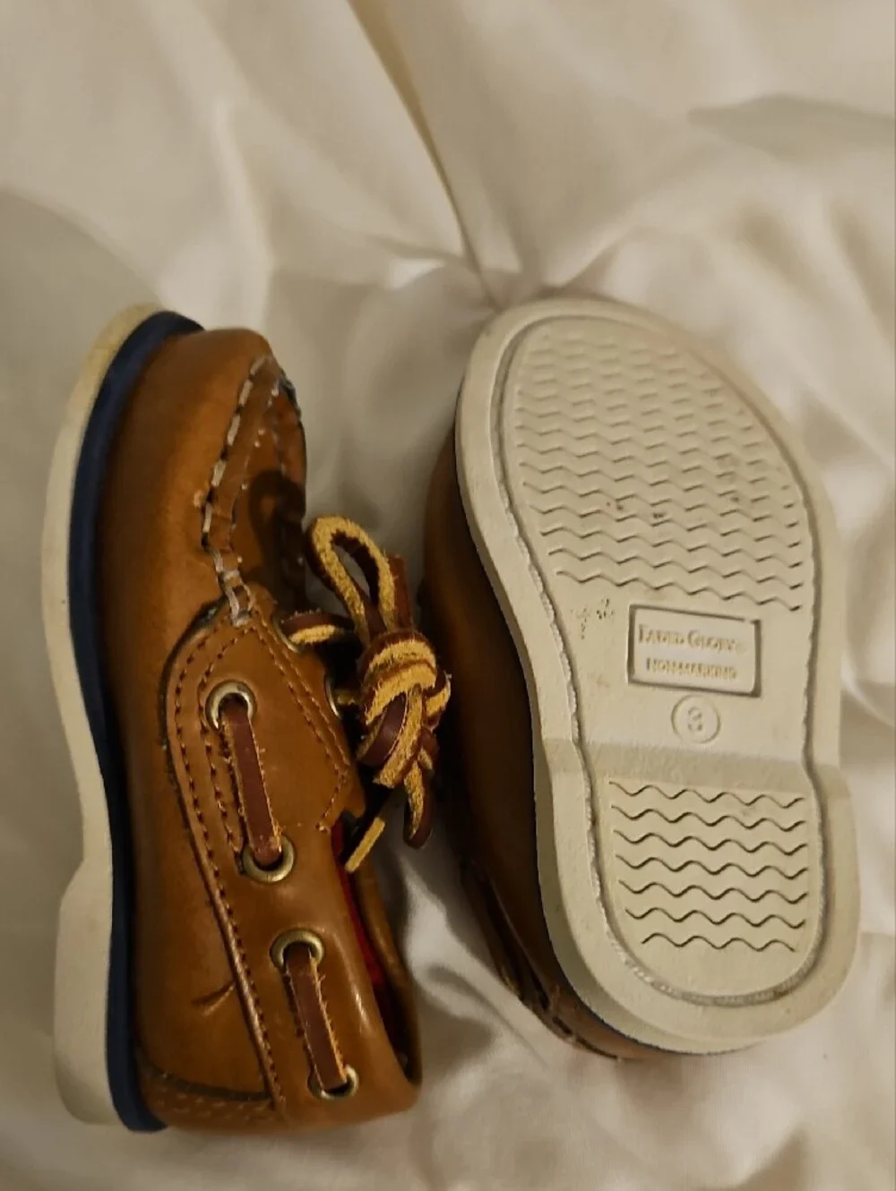 Baby Boat Shoes with Laces